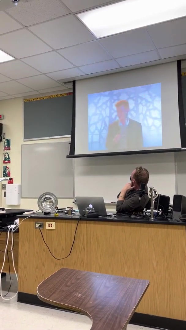 High schooler rickrolled entire school by hacking into IoT system :  r/nextfuckinglevel