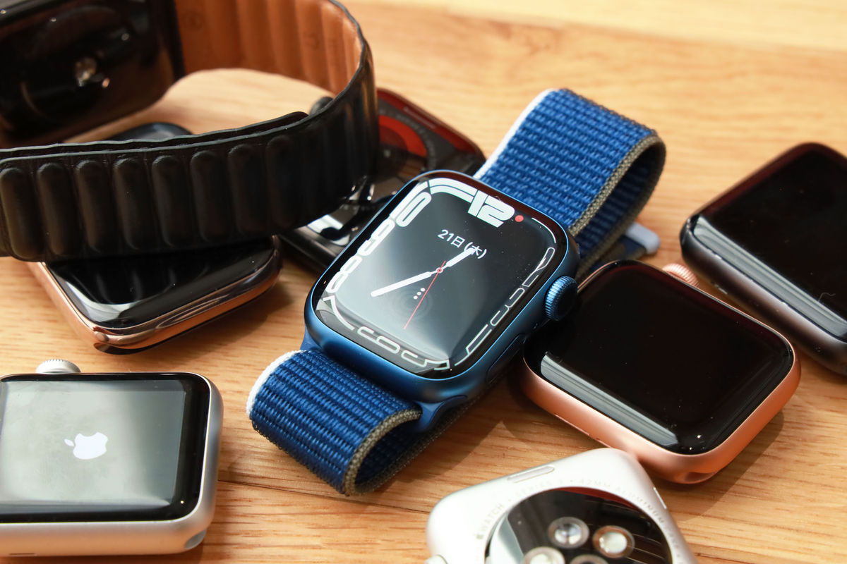 Apple Watch Series 7」がどんな風に変化したのかApple Watchの全