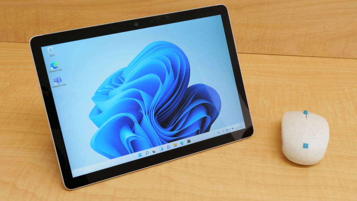Microsoftの10.5インチ2-1n-1タブレット「Surface Go 3」と海洋プラスチック再利用マウス「Microsoft Ocean  Plastic Mouse」フォトレビュー GIGAZINE