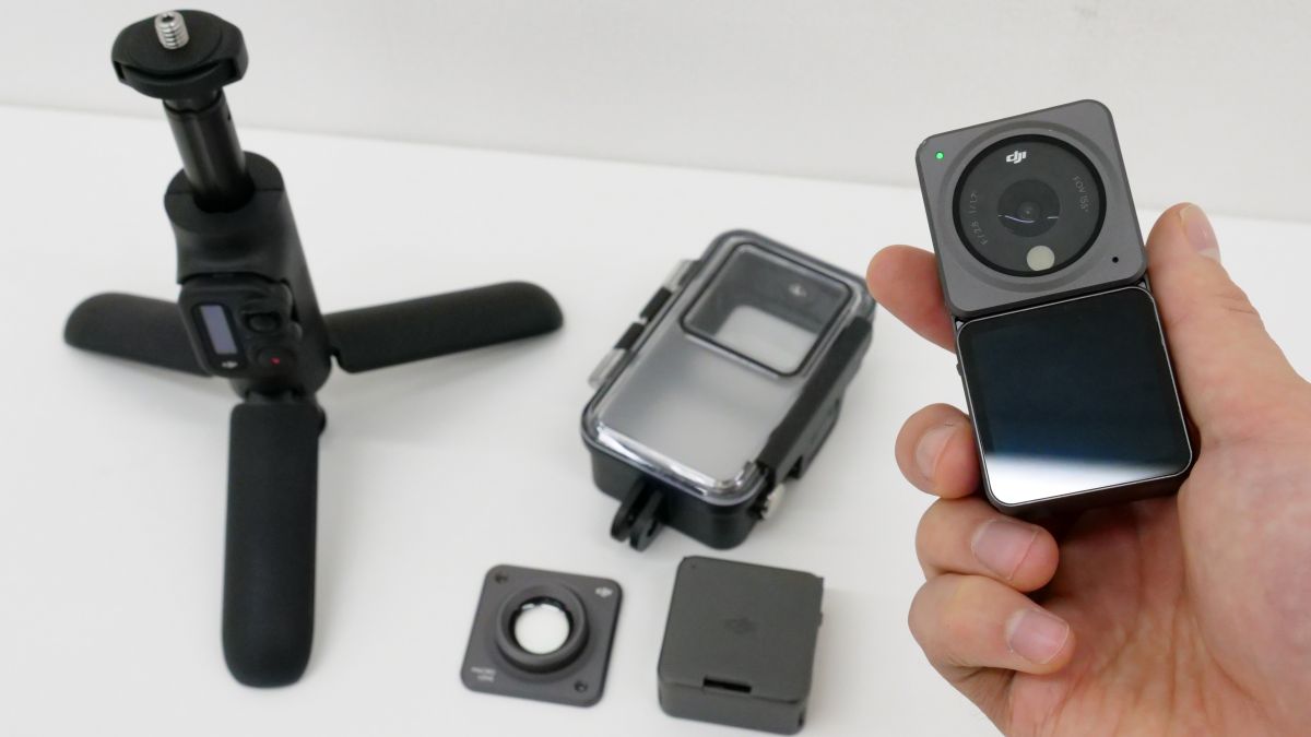 超小型アクションカメラ「DJI Action 2」の機能を拡張するアクセサリー 