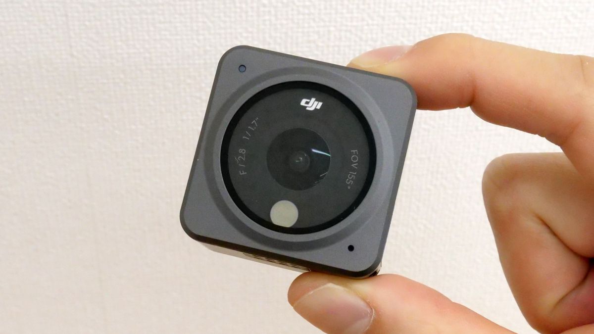 Appearance & initial setting review of the action camera 'DJI