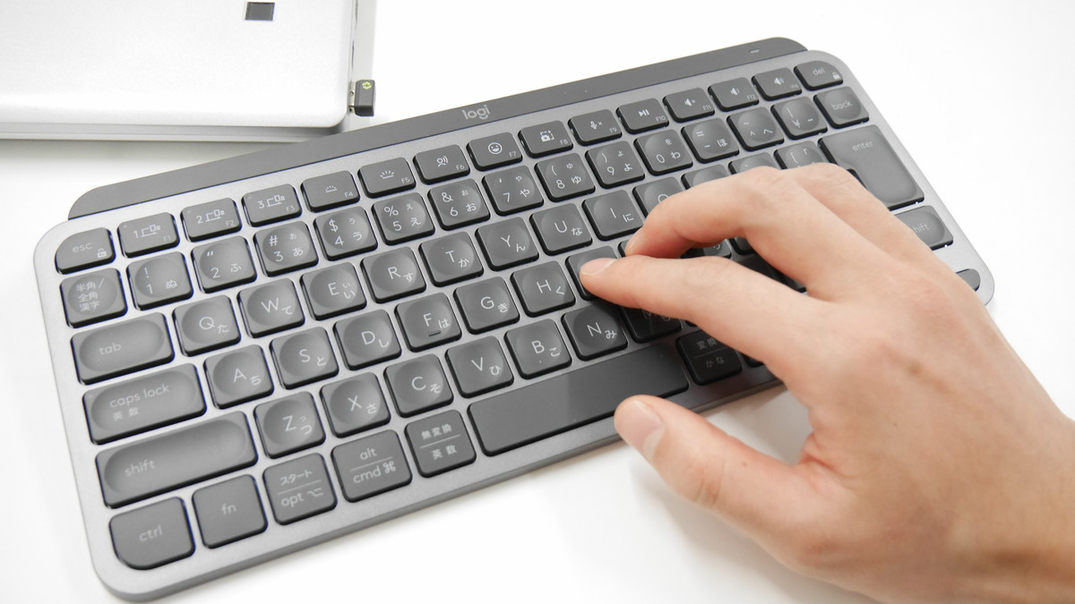 70% size wireless keyboard 'Logitech MX Keys Mini' review that became  ultra-compact without numeric keypad - GIGAZINE