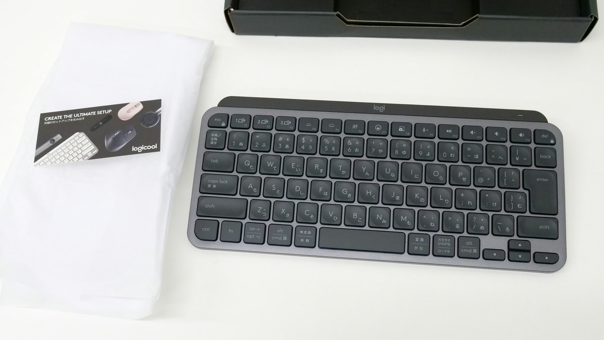 70% wireless keyboard 'Logitech Mini' review that became ultra-compact without keypad - GIGAZINE