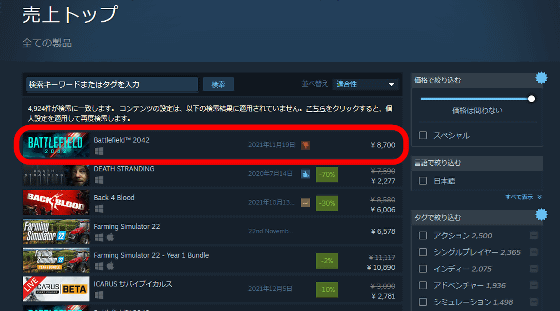 Battlefield 42 が3万件以上の不評レビューを集めてsteam史上最悪評判のゲームのひとつに Gigazine