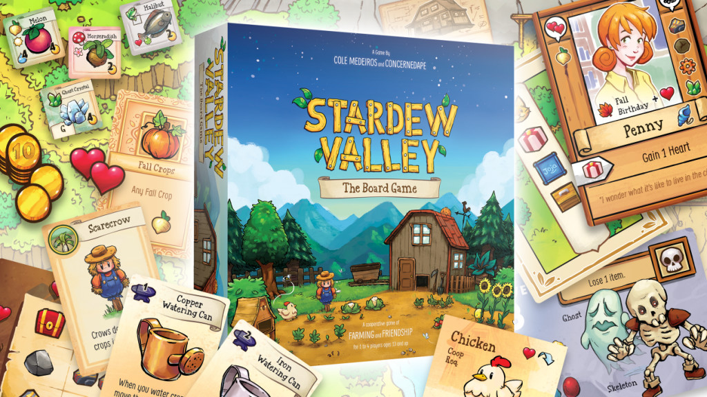 ほのぼの農耕スローライフ体験ゲーム スターデューバレー のボードゲーム版はどのように制作されたのかをデザイナーが語る Gigazine