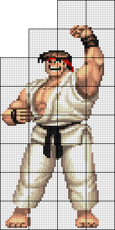 Street Fighter - Ryu Victory Stance | Art Board Print