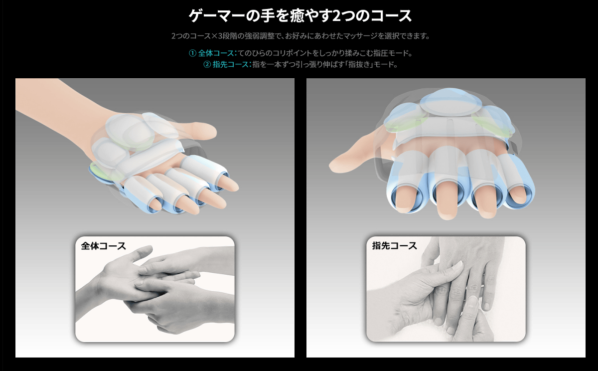 Hand massager for gamers' is born from Japan - GIGAZINE