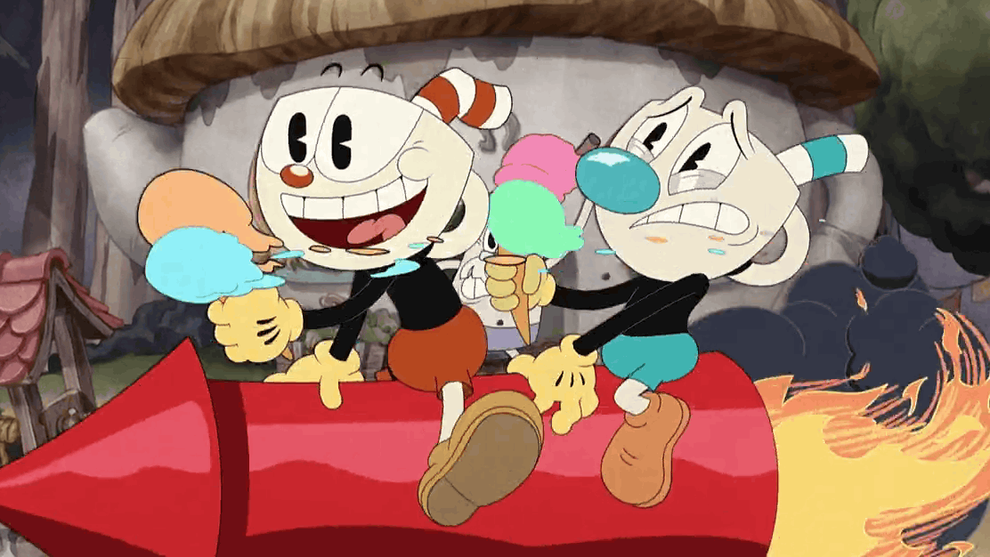 A trailer movie of 'The Cuphead Show!', Which is an animated version of the  super-difficult action 'Cuphead' that respects the animation of the 1930s,  is on sale. - GIGAZINE