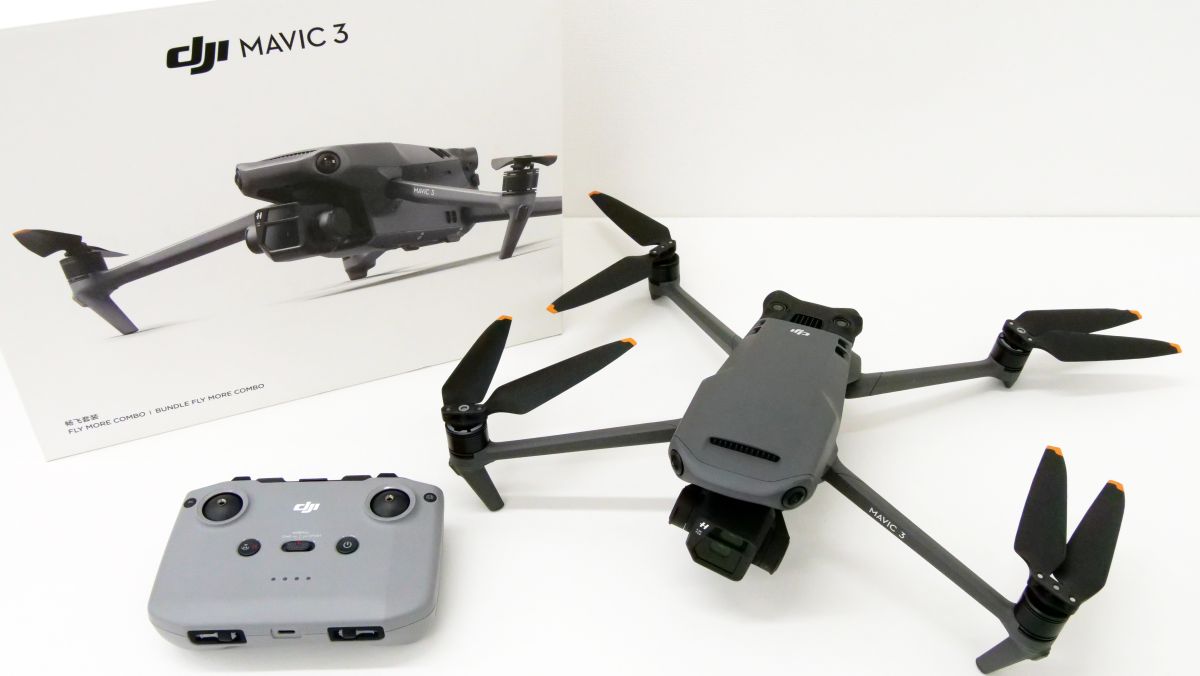 Photo review of the high-spec drone DJI Mavic 3 that realized 5.1K / 50fps movie shooting and 46-minute cruising time