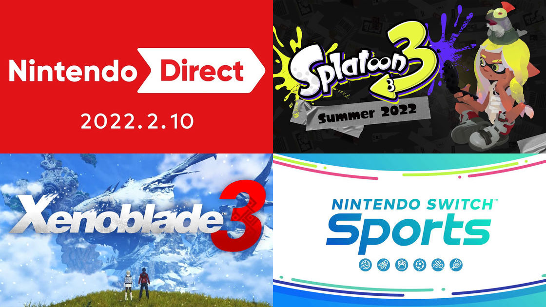 Summary of 'Nintendo Direct 2021.9.24' with new titles such as