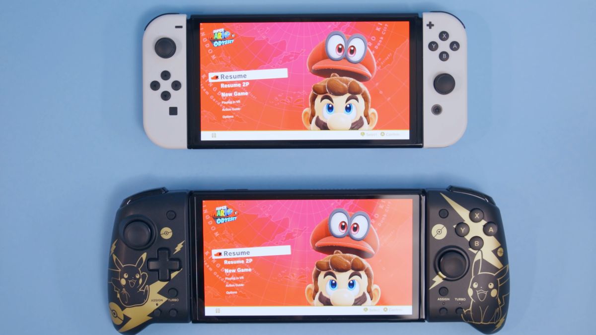 Nintendo Switch(有機ELモデル)」の画面を3600時間点灯させ続けた結果