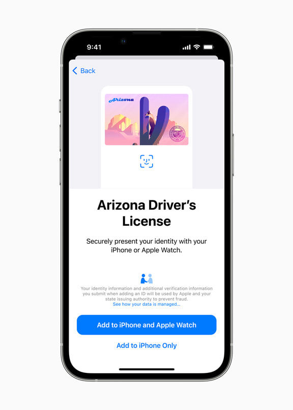Iphoneのウォレットアプリで運転免許証と身分証明書を提示できるようになった初の地域が登場 Gigazine