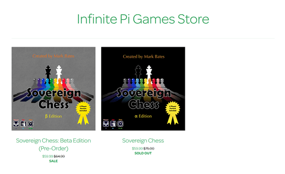 Infinite Pi Games Store — Infinite Pi Games