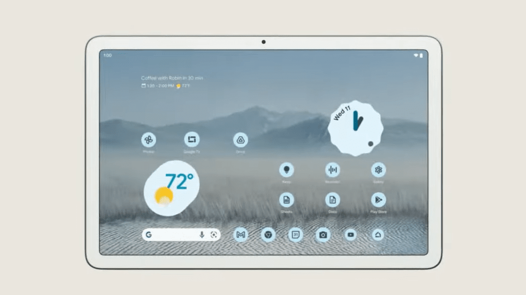 Google謹製タブレット「Pixel Tablet」が2023年に発売予定 - GIGAZINE