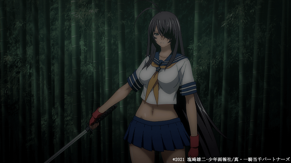 Ikki Tousen Western Wolves Anime Previews 1st Episode in Video