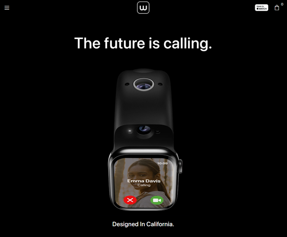 Apple Watchのリストバンド部分にカメラが合体した「Wristcam