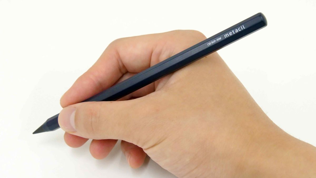 SUN-STAR Metacil Metal Pencil - Erases & Writes with Ease - Pre