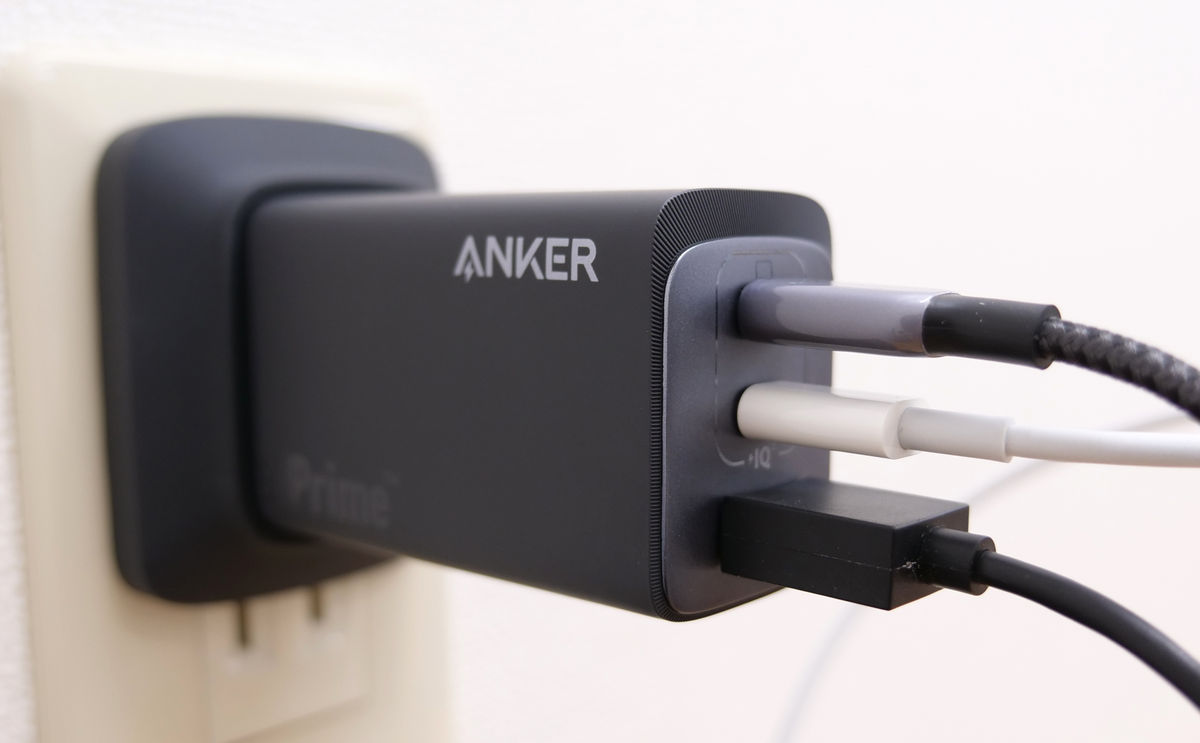 人気SALE定番人気ANKER ANKER 737 CHARGER (GANPRIME 120W)… スマホアクセサリー