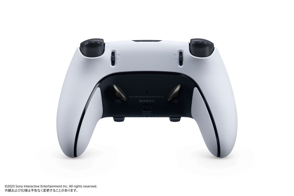 PS5 コントローラー NEW背面ボタン2つ　リマッピング機能搭載　ホワイト