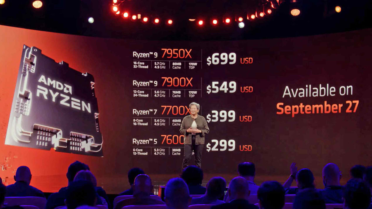 AMDの「Ryzen 7000」シリーズが2022年9月27日に登場、価格は約4万円から GIGAZINE