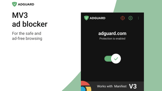 adguard blocking chrome extension