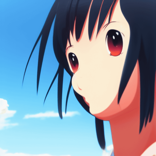 Girl anime AI character, Stable Waifu Prompt, Stable Waifu A