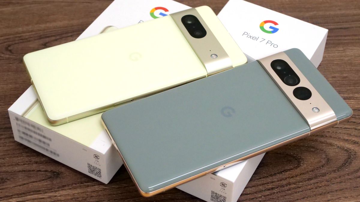 Google genuine smartphone 'Pixel 7' & 'Pixel 7 Pro' haste