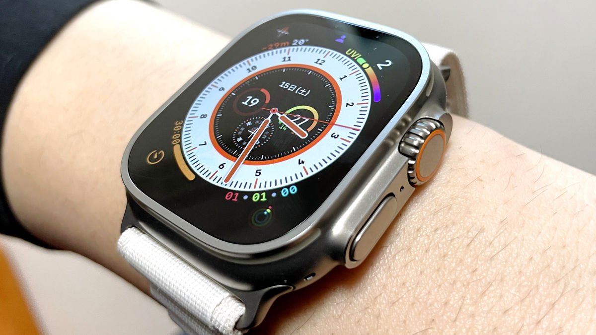 Apple Watch Ultra」を実際に使ってみたレビュー、圧倒的バッテリー
