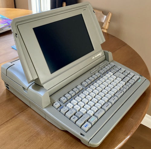 Tetris version of NEC's word processor 'Bungo mini5' made more