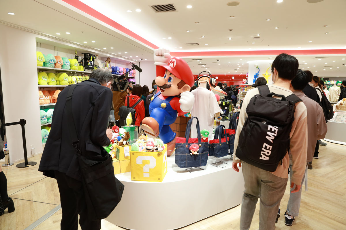 I took a close look at the video of Nintendo OSAKA, the second Nintendo  store in Japan - GIGAZINE