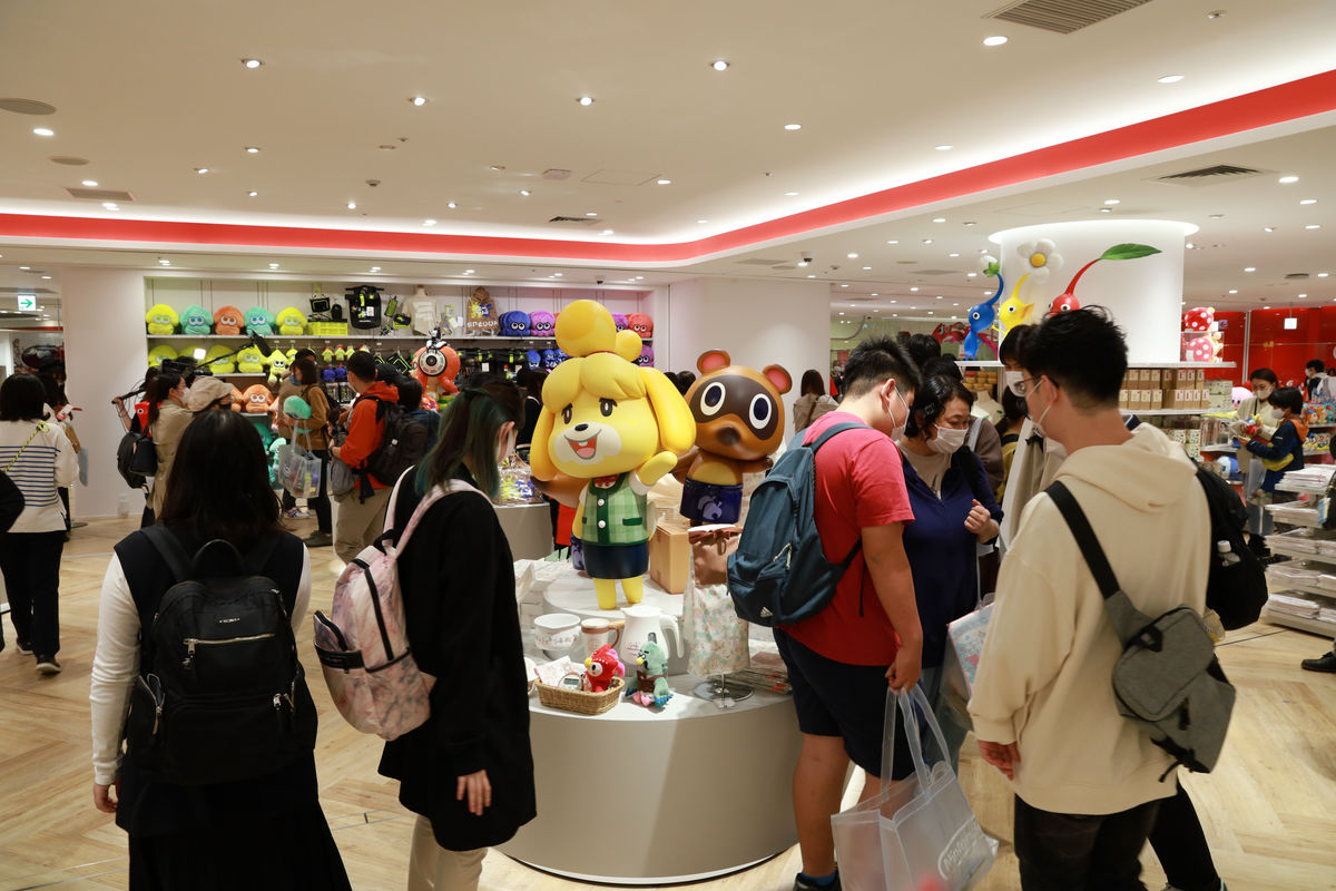 I took a close look at the video of Nintendo OSAKA, the second Nintendo  store in Japan - GIGAZINE