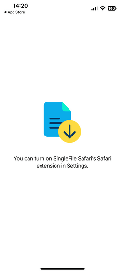 single file safari