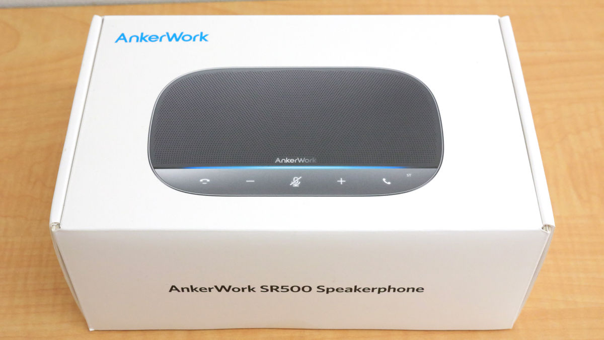 I tried using Anker's built-in microphone speaker 'AnkerWork SR500