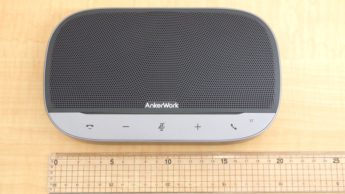 I tried using Anker's built-in microphone speaker 'AnkerWork SR500