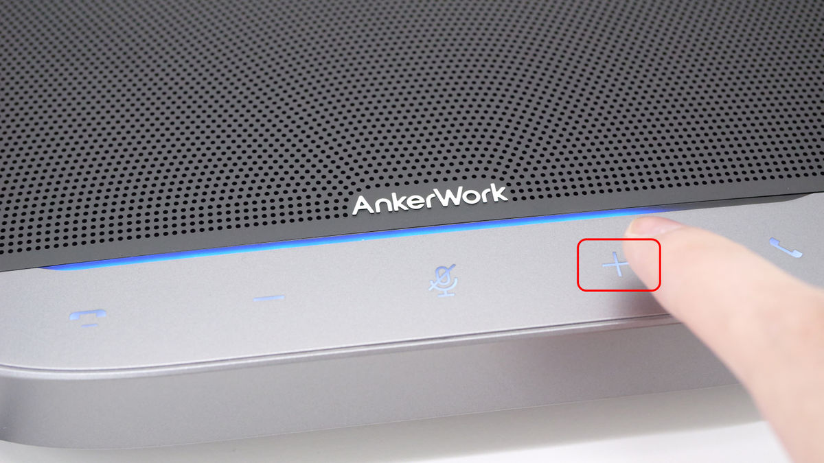 I tried using Anker's built-in microphone speaker 'AnkerWork SR500