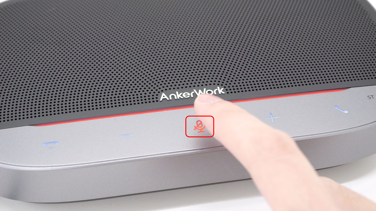 AnkerWork SR500 Speakerphone 会議用マイクスピーカー AI ノイズ