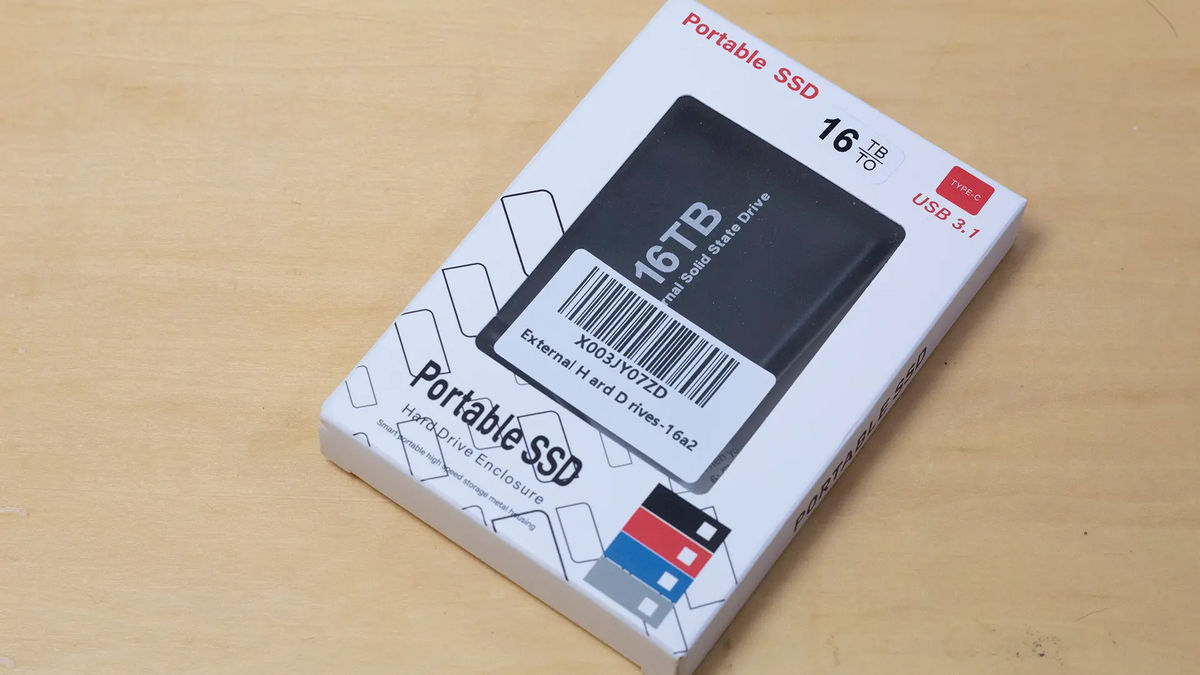 新品 外付けSSD ポータブルSSD  16TB
