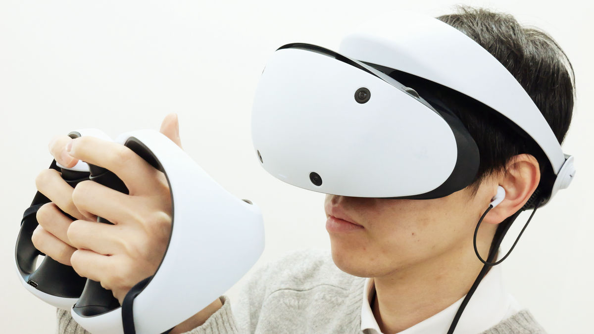 PS5とケーブル1本で簡単に接続できるVRヘッドセット「PlayStation VR2