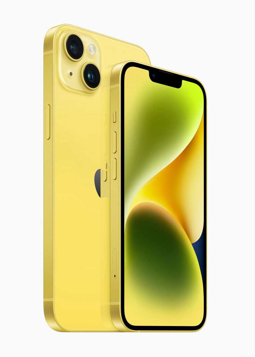 Apple announces new color yellow of 'iPhone 14 & 14 Plus', pre-order  starts from March 10 - GIGAZINE