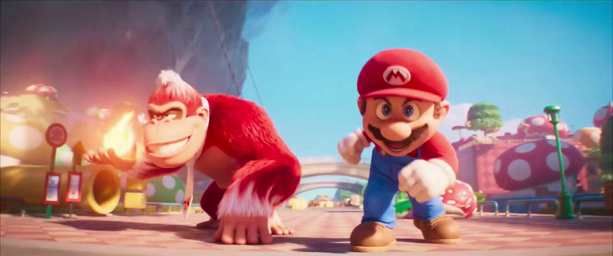 Super Mario Bros. Movie trailer shows off Peach, Donkey Kong, and Mario  Kart - Polygon