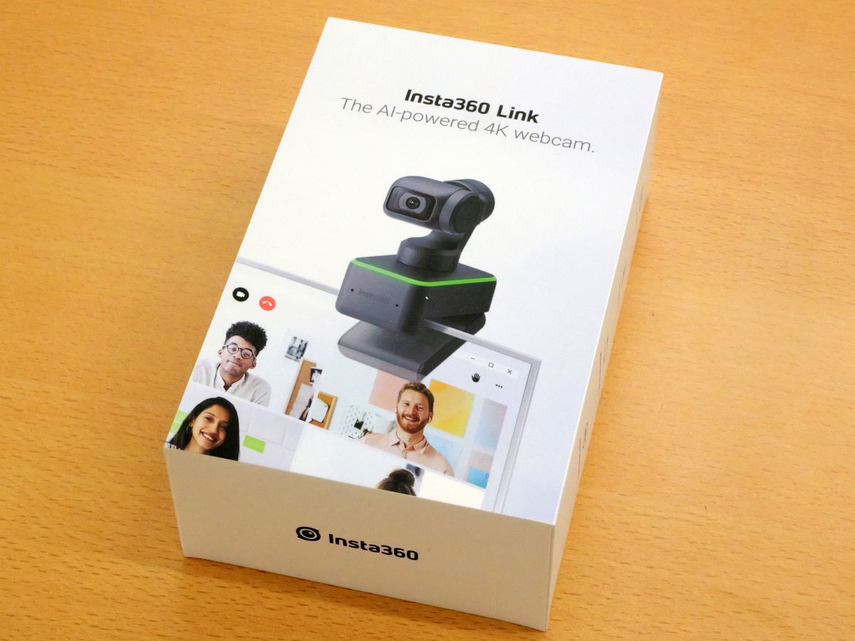 4K web camera \'Insta360 Link\' appearance review that can move and track the  subject - GIGAZINE