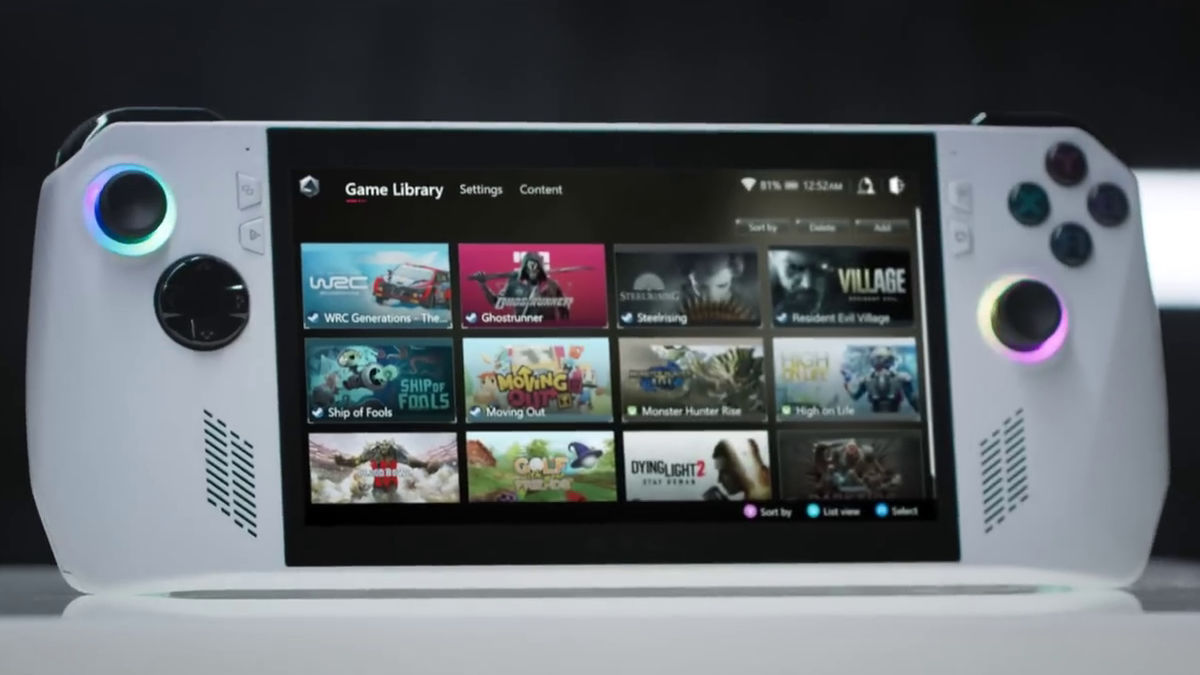 ASUSがSteam DeckライクなWindows 11搭載のモバイルゲーミングPC「ROG ...