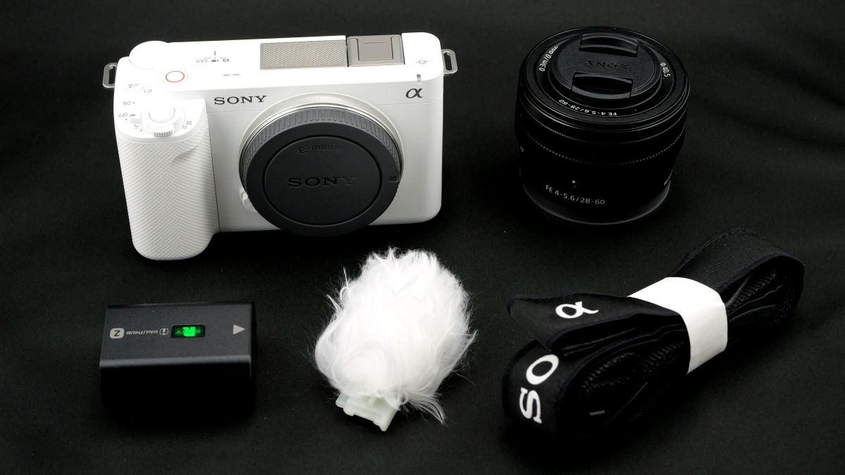 Sony ZV-E1 Mirrorless Camera with Microphone Kit (White) B&H