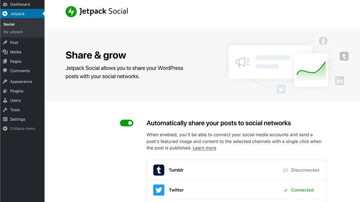 Jetpack Social: Connecting to Social Networks