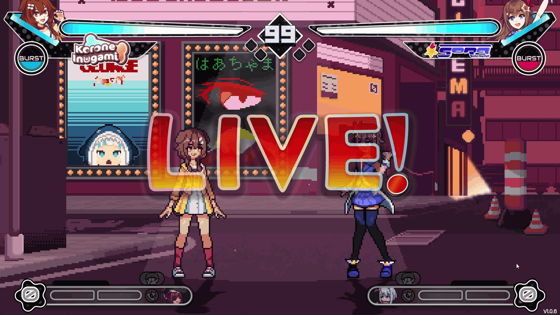 Idol Showdown transforma Vtubers em personagens de jogo de luta - Game Arena