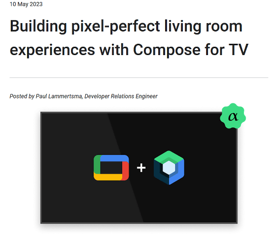 Android Developers Blog: Building pixel-perfect living room