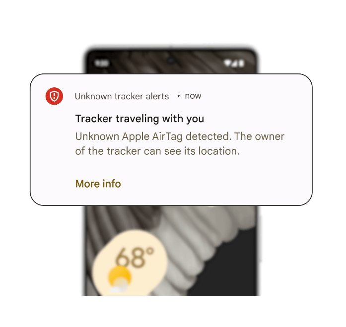 Android now warns users of unexpected AirTag Bluetooth trackers