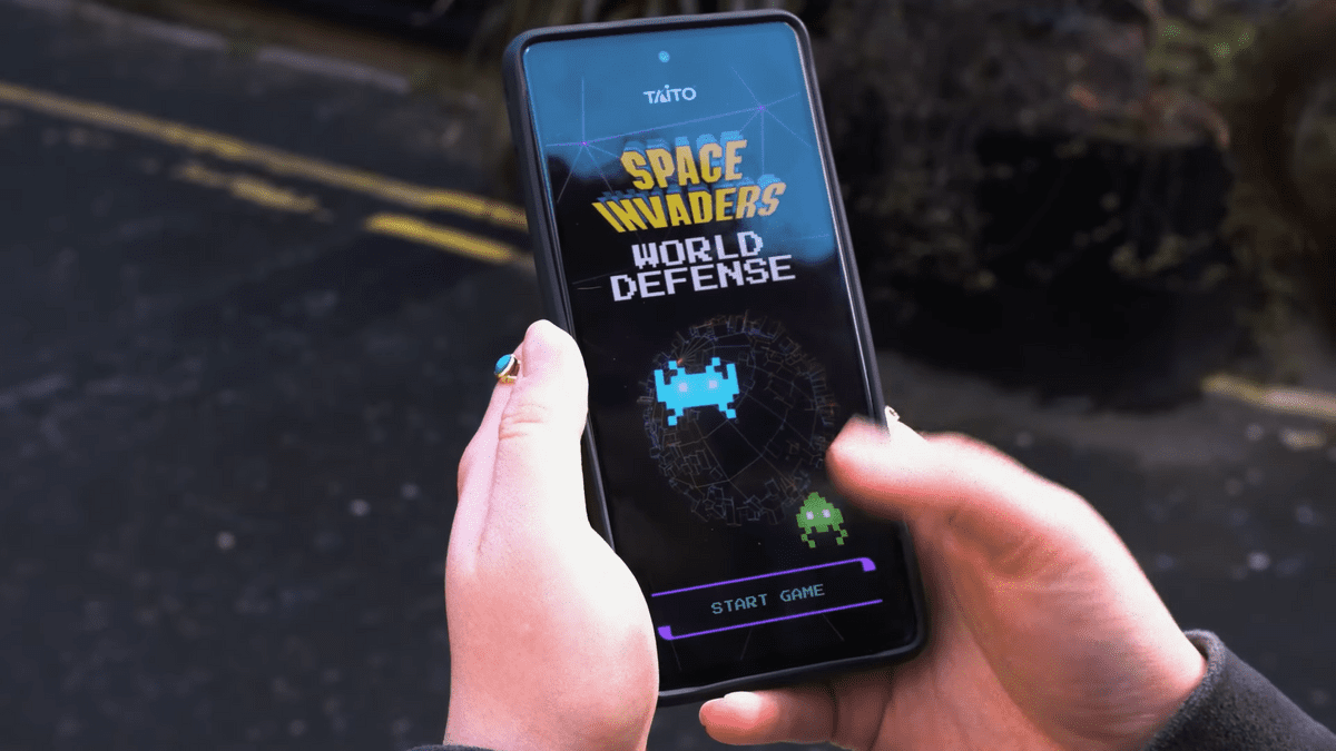 Google and Space Invaders launch an immersive AR game