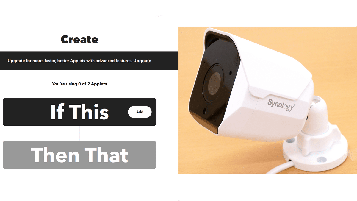 I tried setting up a Synology IP camera 'BC500' that can operate a