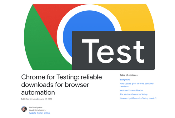 CPS Test for Google Chrome™